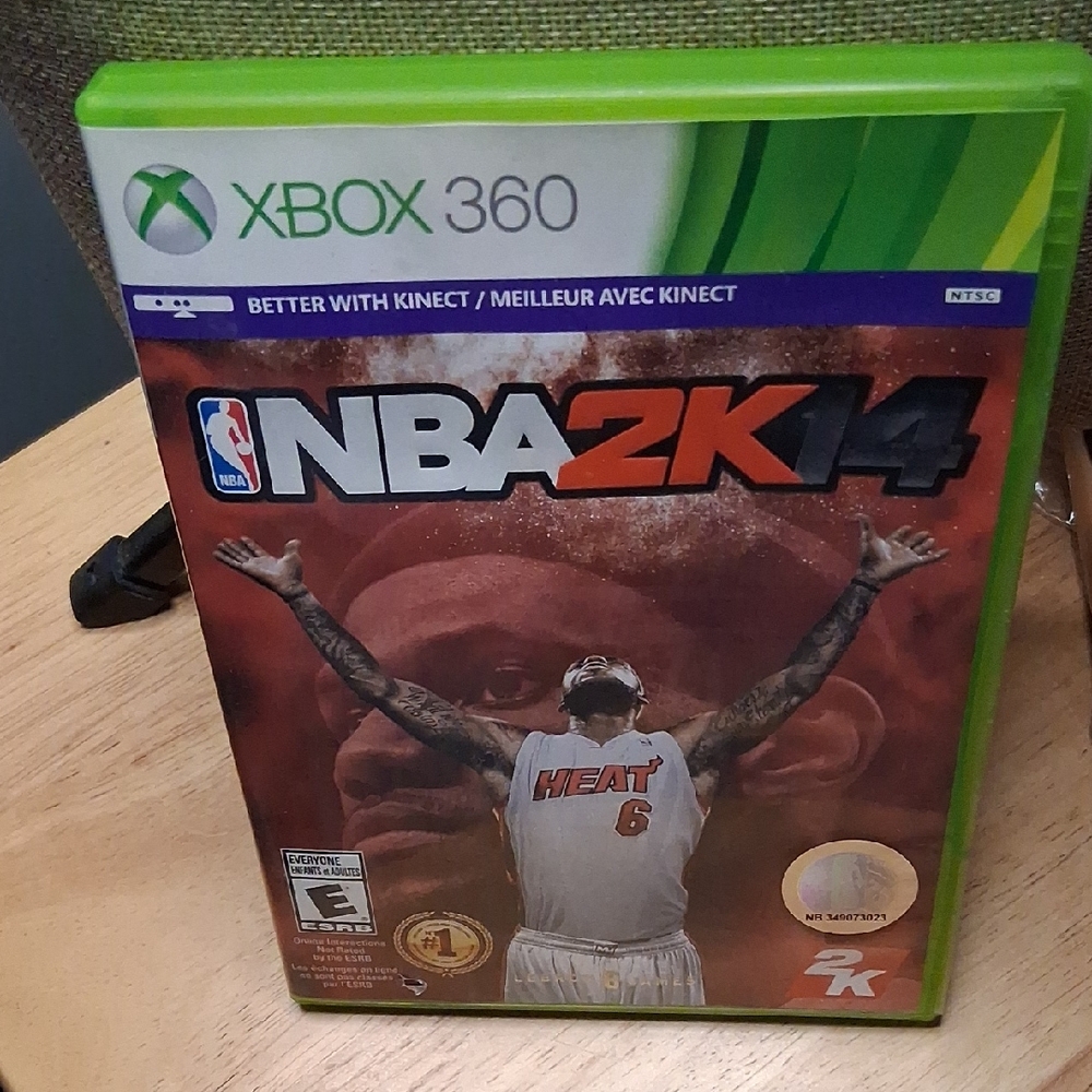 NBA 2K14 for Xbox 360 - Green Case